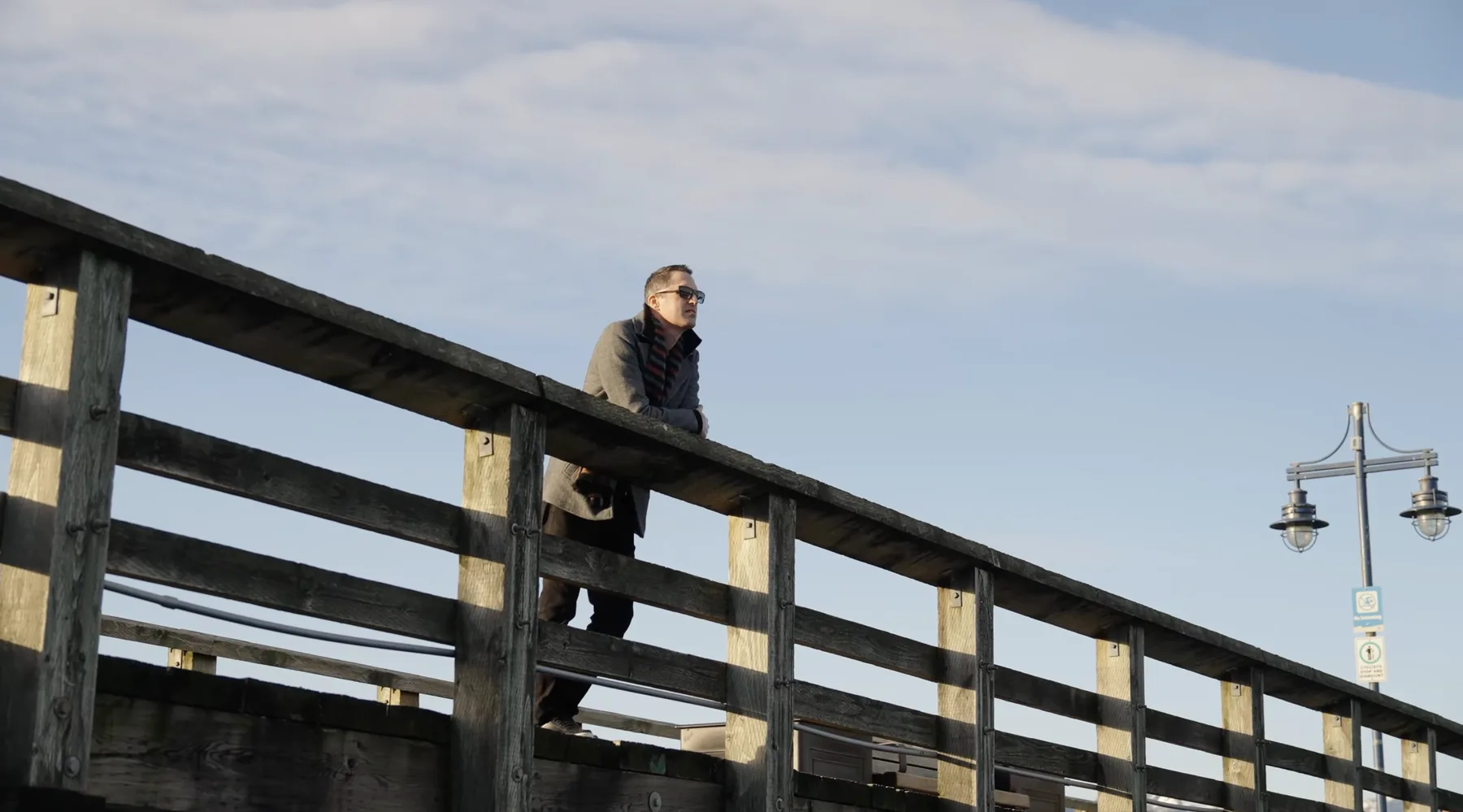 Craig Johnston, REALTOR, on the Rocky Point pier in Port Moody