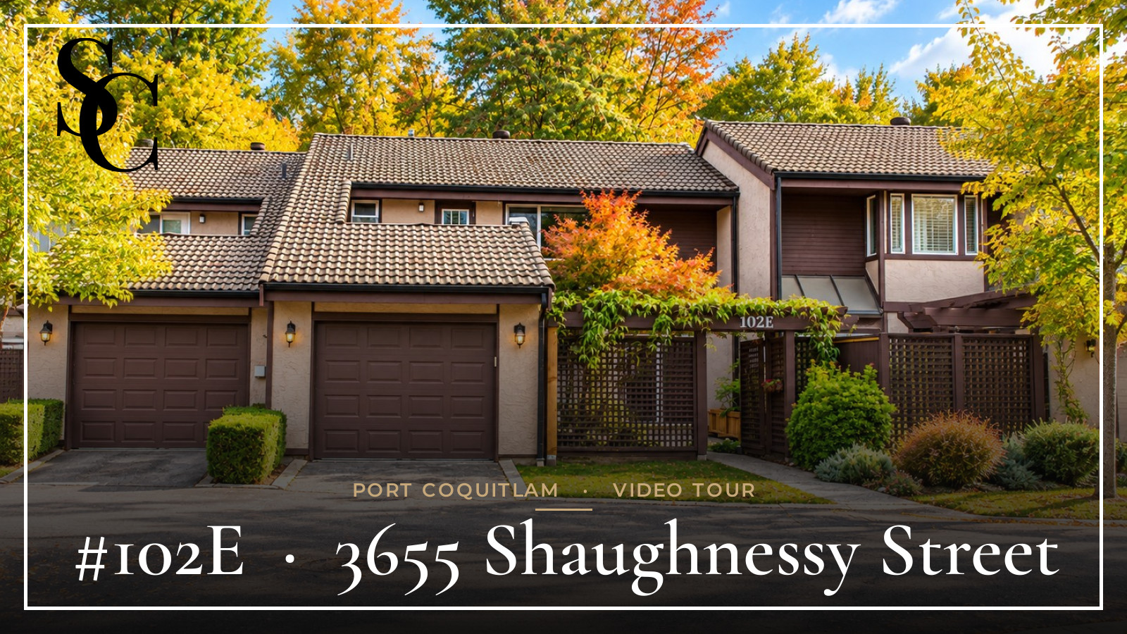 Video tour of 102E 3655 Shaughnessy Street