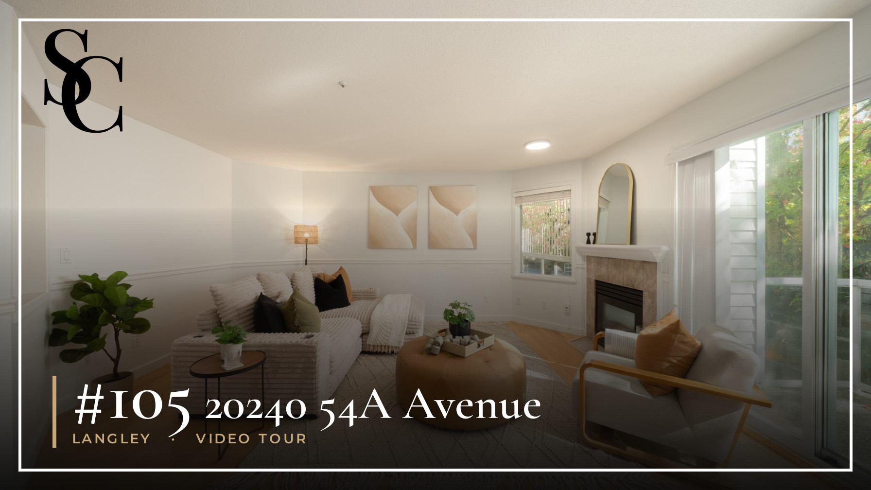 Video tour of #105 20240 54A Avenue