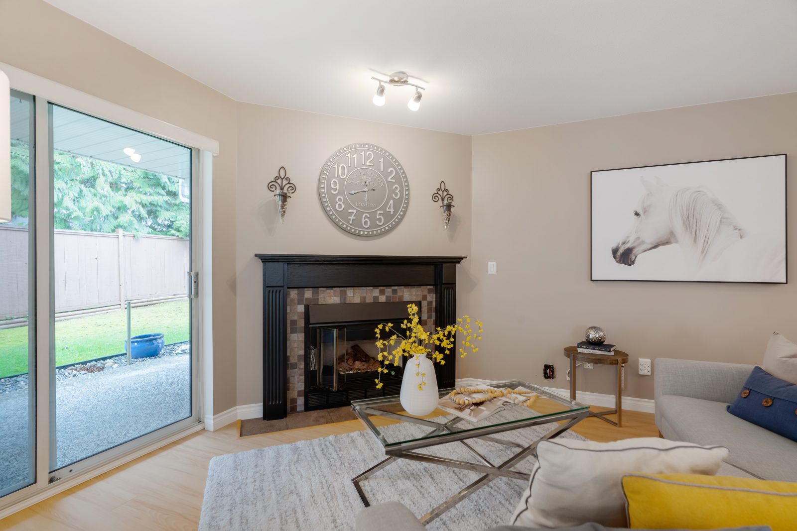Inside the home. photo