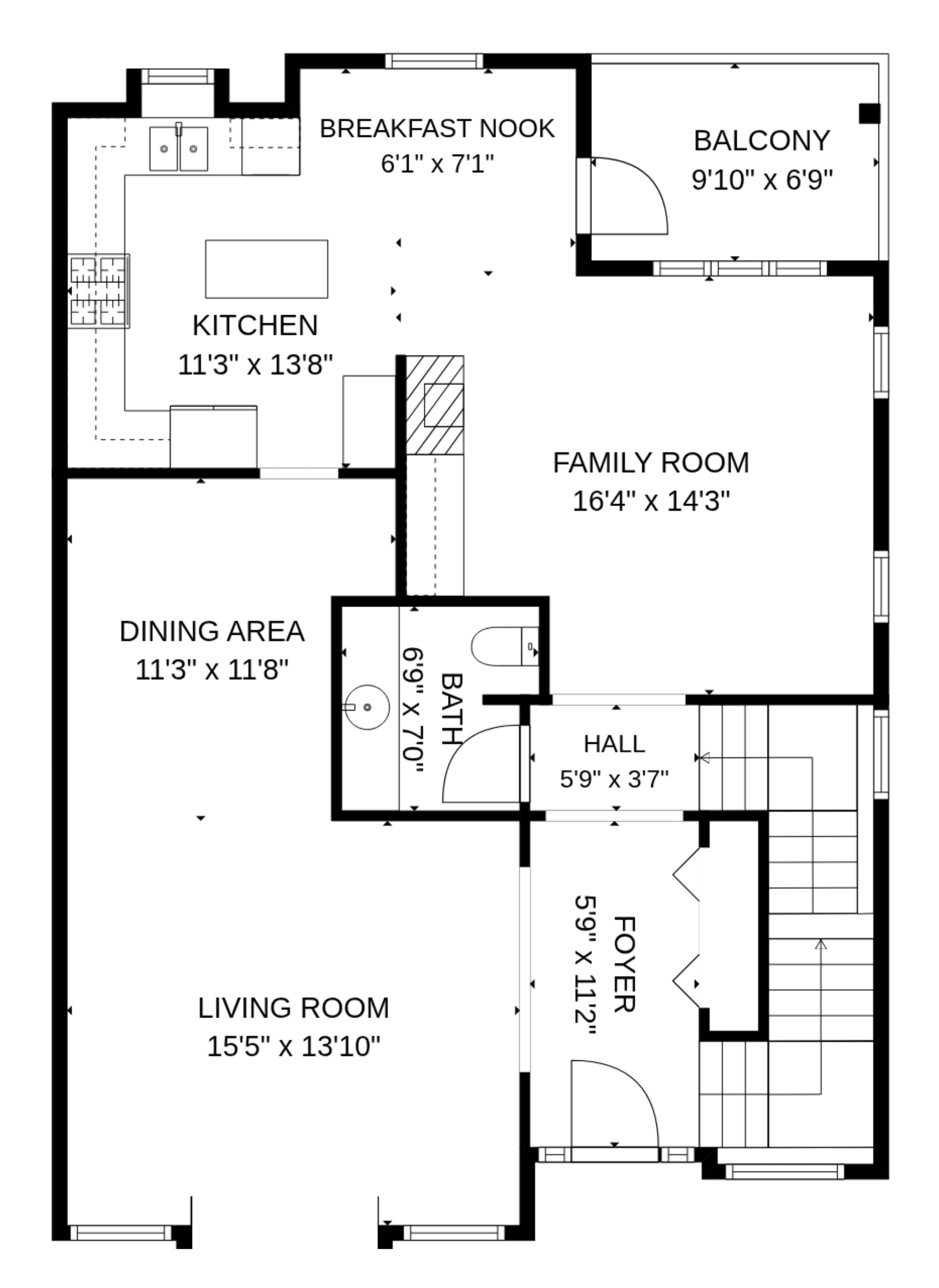 Main Floor floor plan