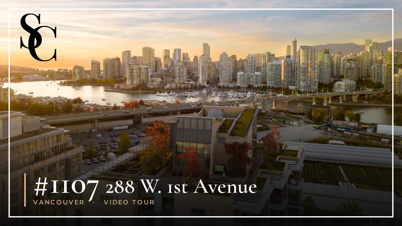 Video tour of 1107 288 W. 1st Avenue