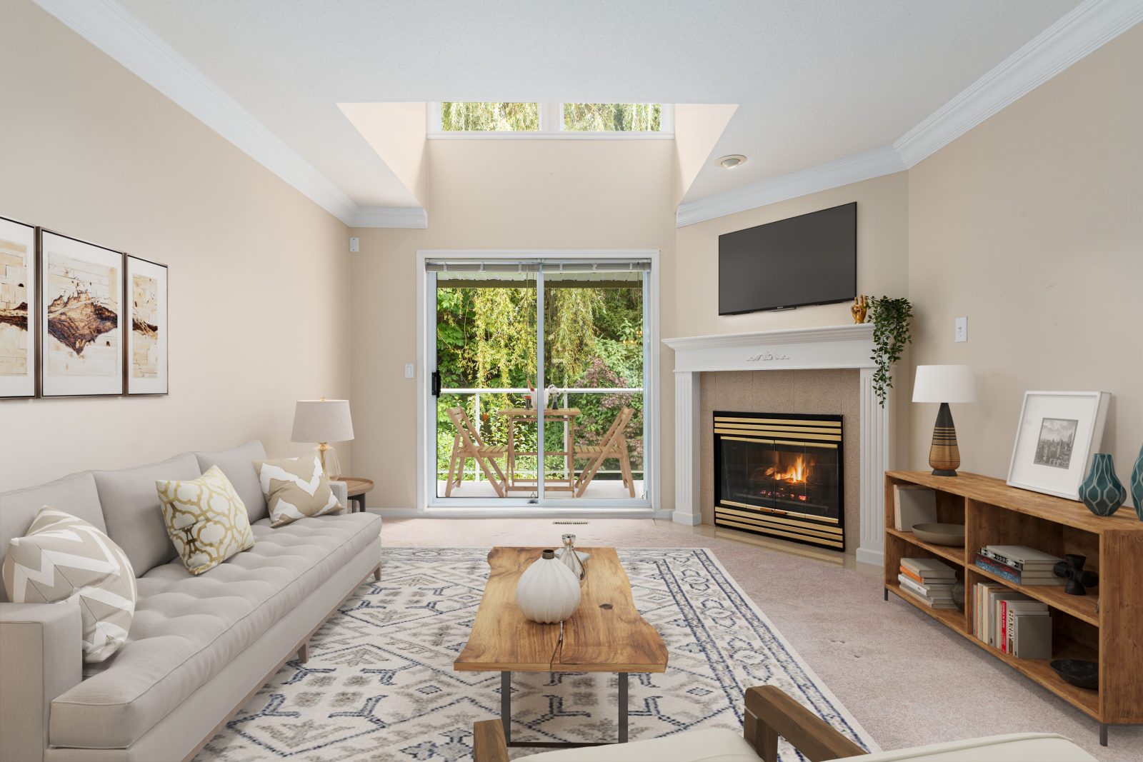 Inside the home. photo