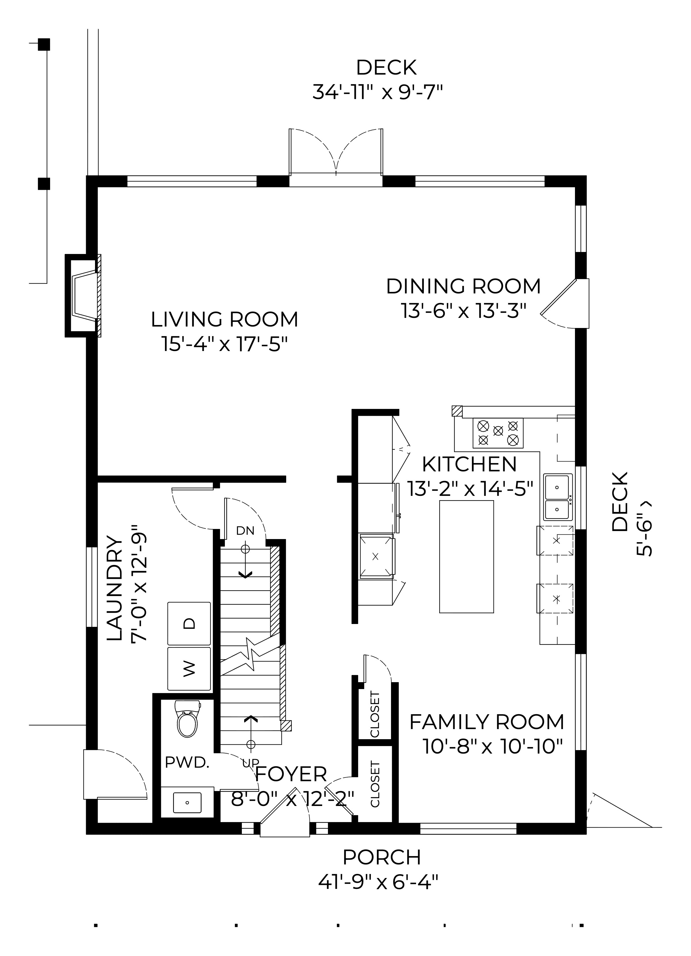 Main Floor floor plan