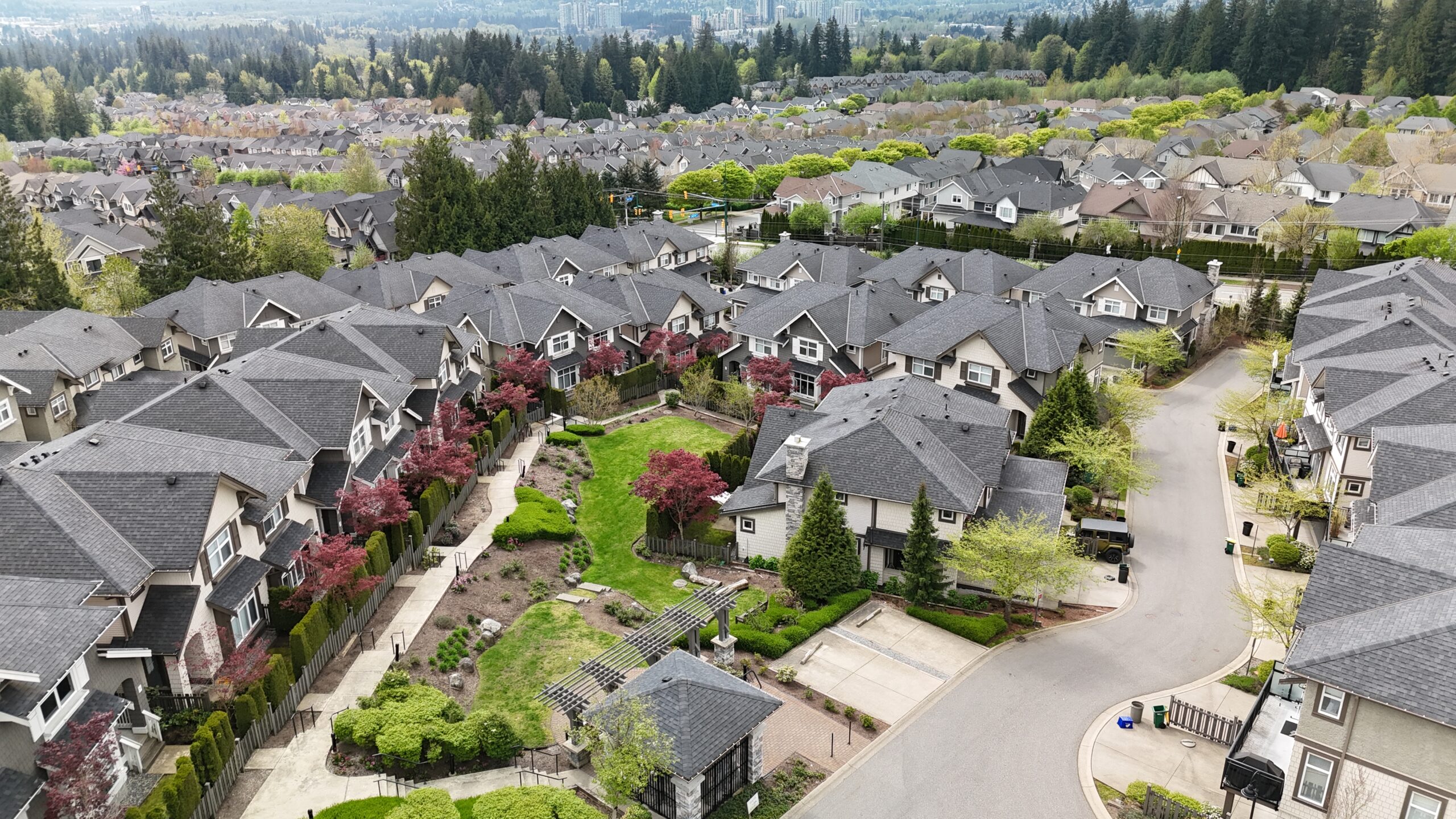 Westwood Plateau executive home with valley view