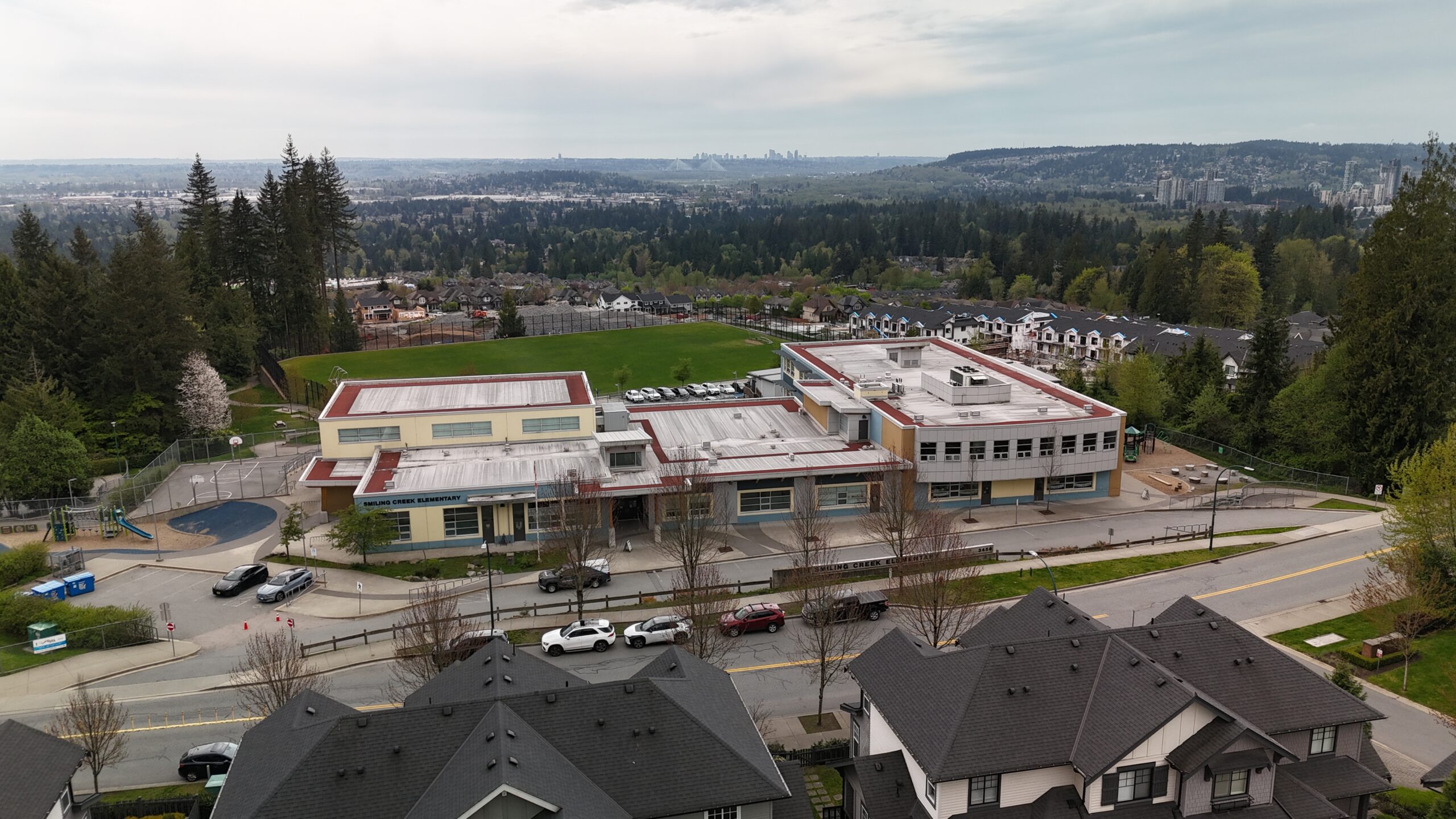 Smiling Creek Elementary, Burke Mountain — SD43 catchment