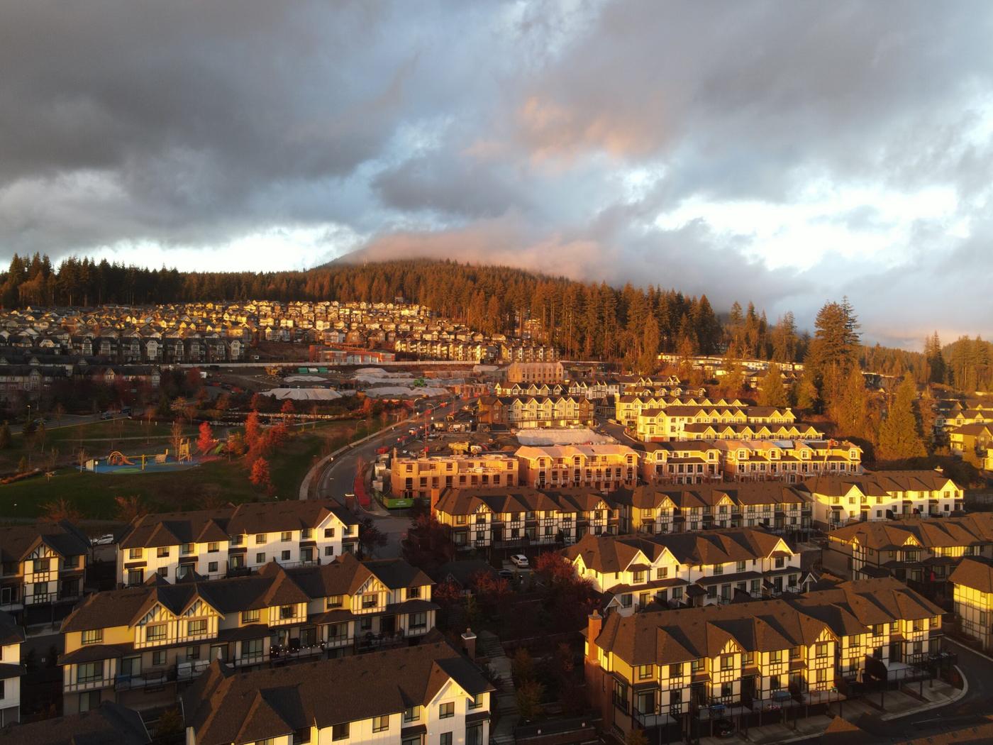 Burke Mountain aerial — Tri-Cities specialty area